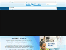 Tablet Screenshot of carimed.com